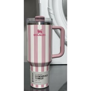 Stanley Quencher H2.0 FlowState Tumbler 40oz, Peach Whip Cabana Gloss
